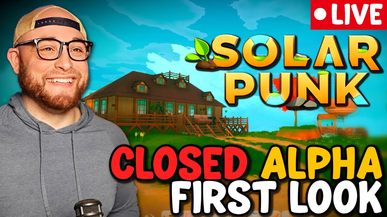 Solarpunk Closed Alpha First Look