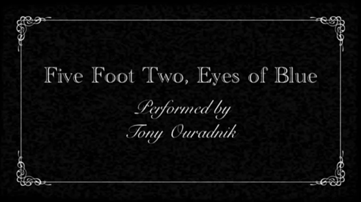Five Foot Two, Eyes of Blue (Theater Organ cover)