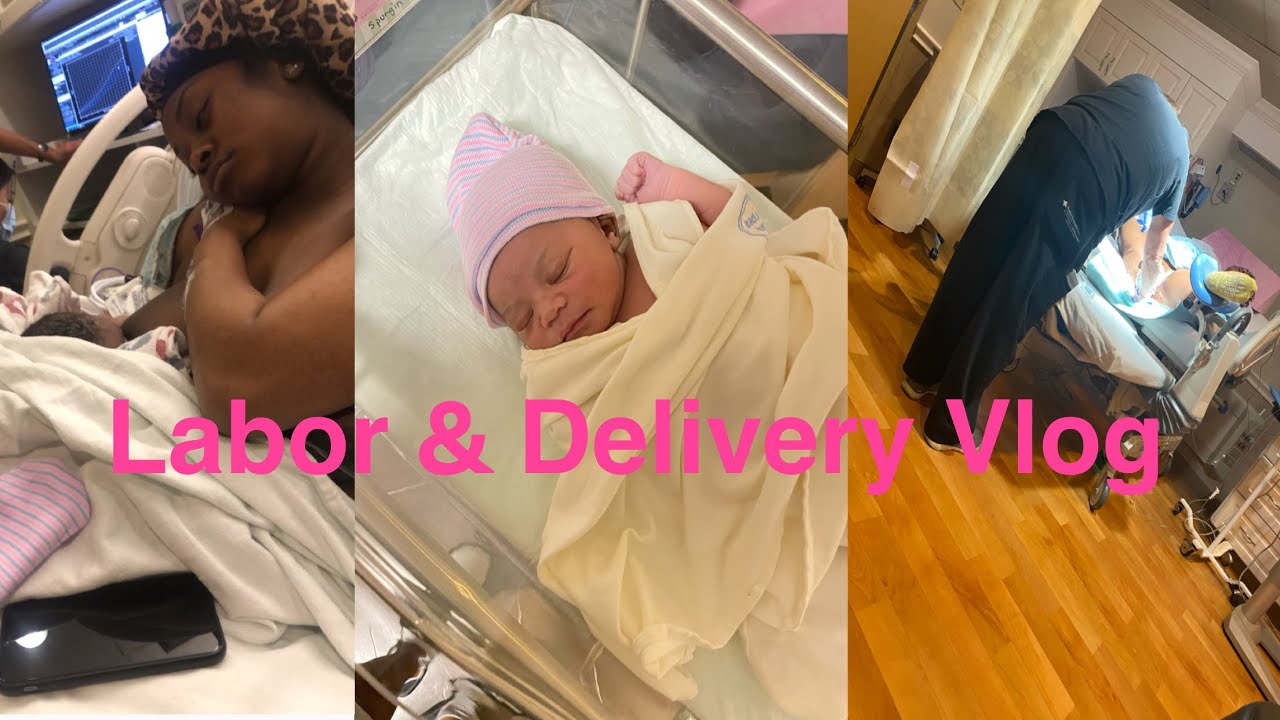 Labor & Delivery Vlog♾ #teenmom #newborn #pregnancy