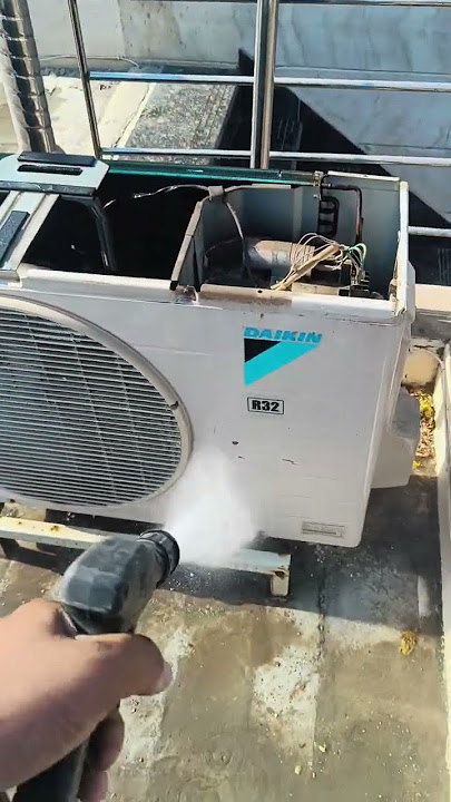 Download lagu daikin Ac outdoor High wash 😱 #viral #ytshorts #ac #techac