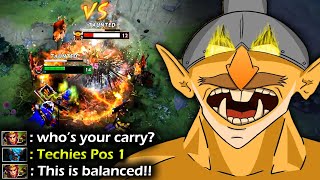 Techies carry is not balanced in 7.33d | Techies Official
