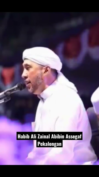 Bahibbak Wabaridak Khas Suara Merdu Habib Bidin Assegaf Azzahir #shorts #trending