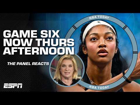 WNBA moving Game 6 earlier was βthe best of bad optionsβ β Ramona Shelburne | NBA Today