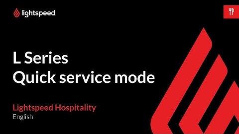 Quick service mode (L Series)