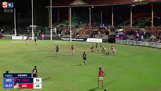 Rd 6 Hostplus SANFL Snapshot - Adelaide's Lachie Gollant spoils and goals