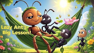 Andy the Lazy Ant 🐜 | A Lesson on Hard Work