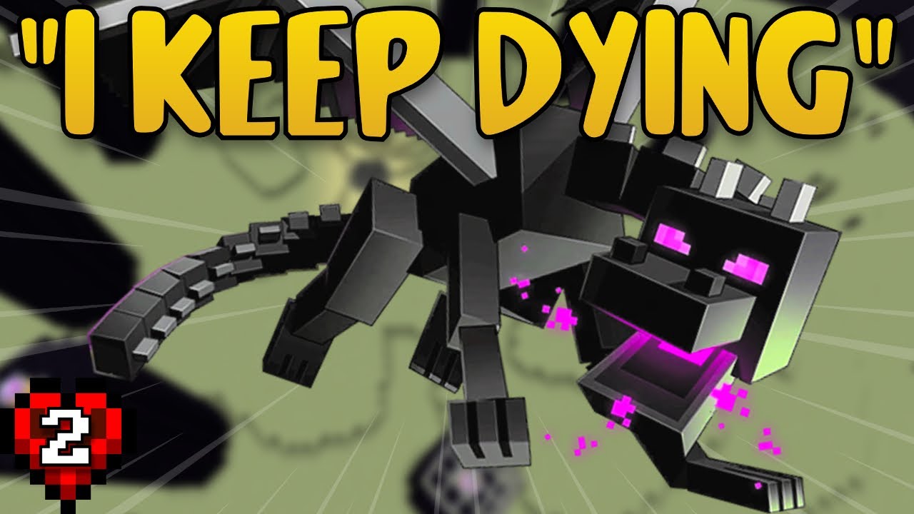 I KEEP DYING To The Ender Dragon... YouTube