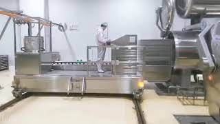Retort  automatic loading-unloading & cargo turnaround system