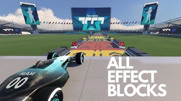 Trackmania - All Boosters & Effect Blocks Explained