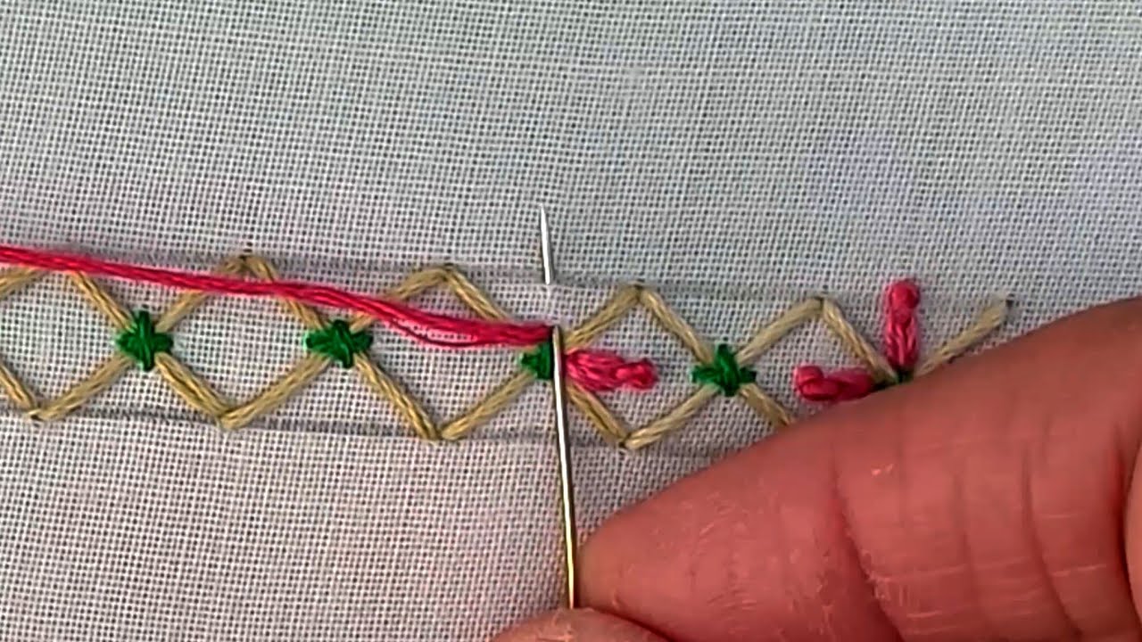 Simple Hand Stitch Trick to Save Time | Quick Embroidery Tutorial