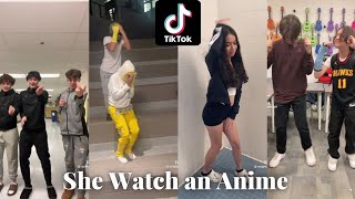 She Watch Anime | Tiktok Dance Trend