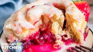 Lemon Berry Sweet Rolls You Must Try 🍋🍓 | This Silly Girl's Kitchen