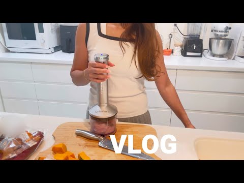 【主婦vlog】ご飯作り色々🫶/購入ファンデ/2頭の可愛いポメラニアン🐶ワンプロ遊び