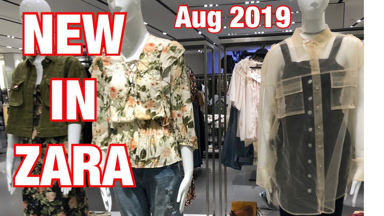 ZARA NEW COLLECTION THIS SEASON/ NEW PRE-FALL FASHION AUGUST 2019