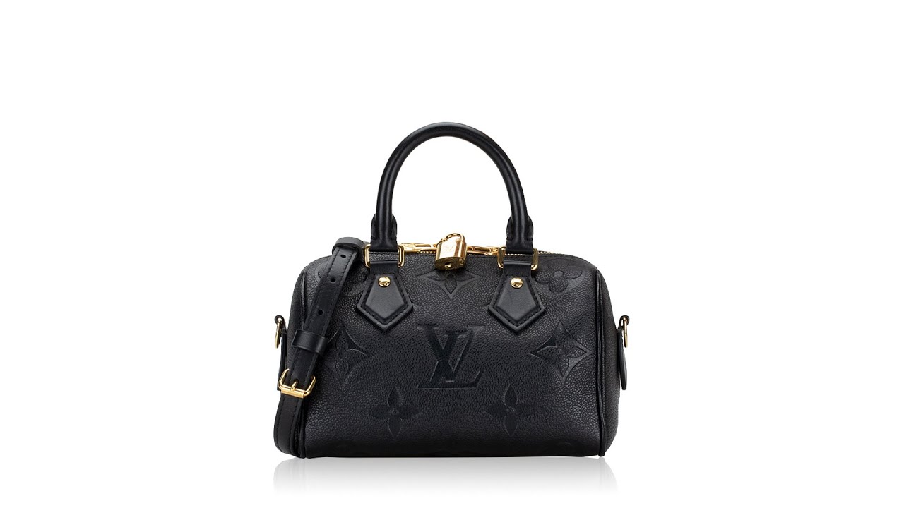 Pre❤ Louis Vuitton Speedy B20 Empreinte Noir IDR 20.000.000