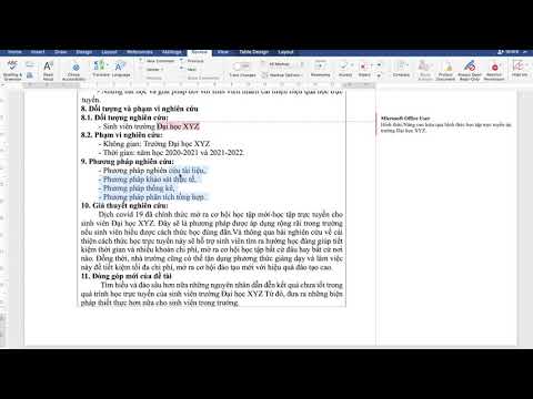 Video Chữa thuyết minh NCKH, phần mở đầu bài Tiểu luận, KLTN... - YouTube