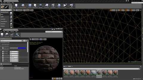 Parallax Occlusion Mapping -Brick Materials- Vol.2