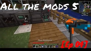 All the Mods 5 - Ep04 - Atomic disassembler