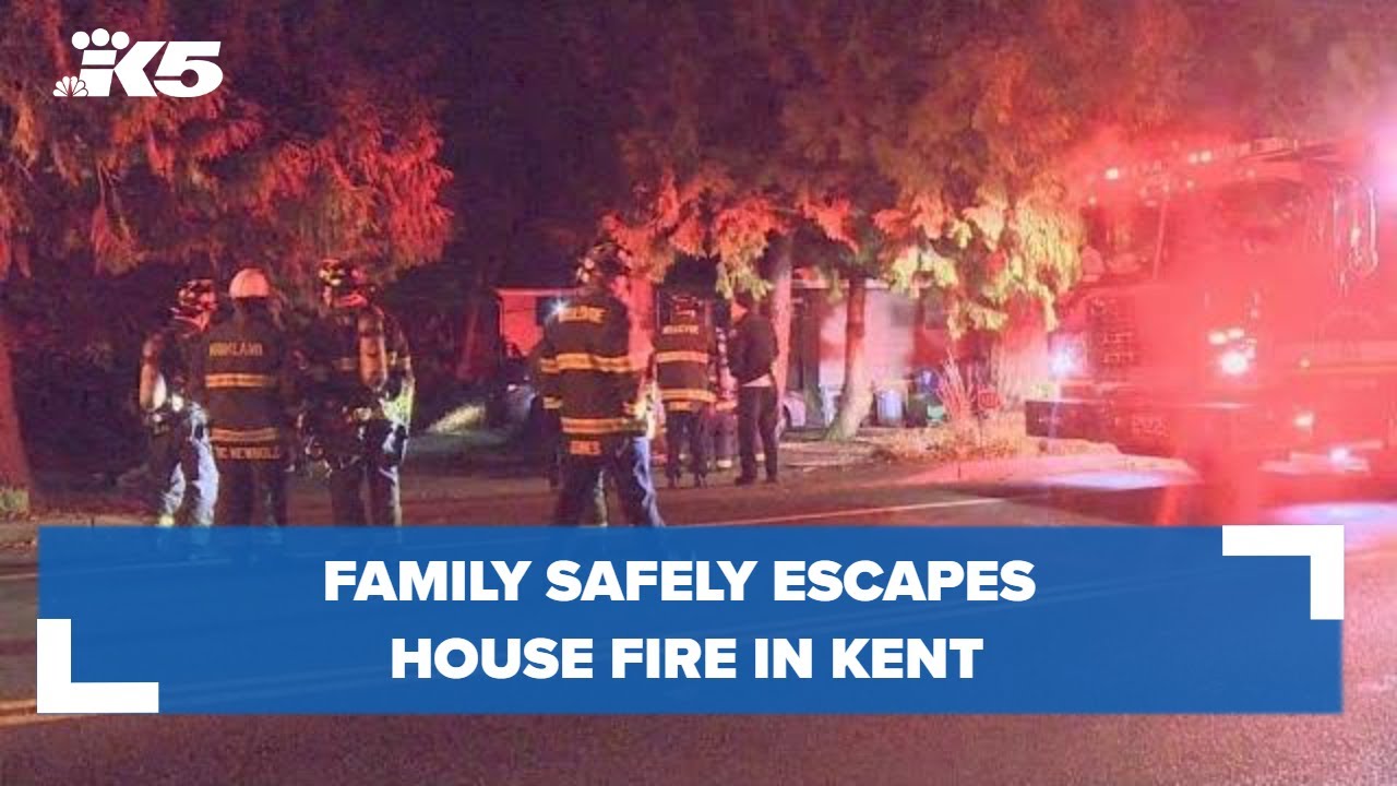 Family escapes house fire in Kirkland - YouTube