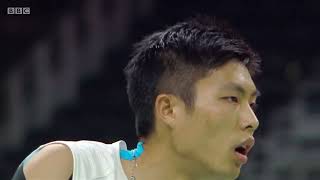 Lee Chong Wei vs Chou Tien Chen   Rio Olympics