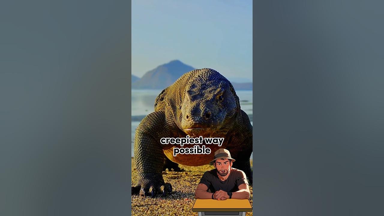 The creepy hunting strategy of Komodo Dragon - YouTube