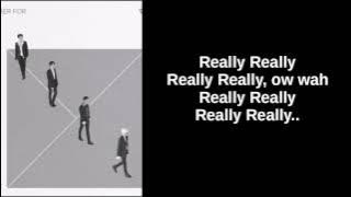 WINNER - REALLY REALLY (EASY LYRICS)