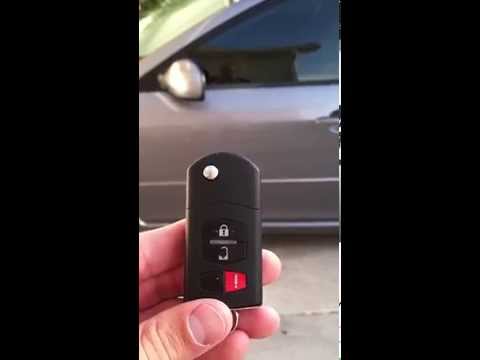 Mazda 6 Keyless Entry Reprogramming Key Fob