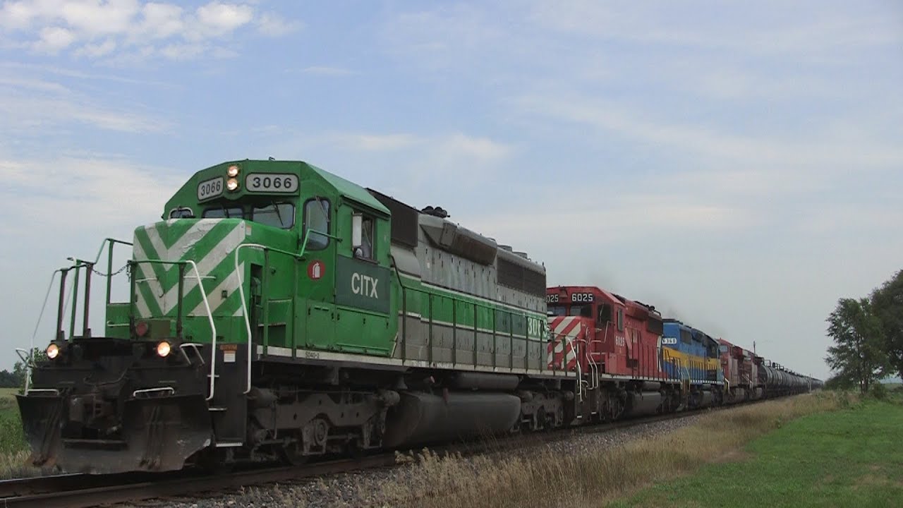 CITX 3066 West (Plus 4) by New Lebanon, Illinois on 8-2-2011 - YouTube