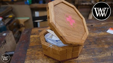Octagonal Dovetail First Aid Box