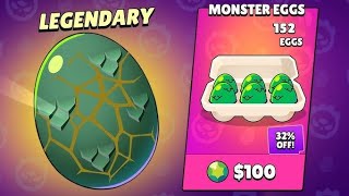 I UNLOCKED ALL BUZZ AND BROCK SKINS FROM MONSTER EGGS