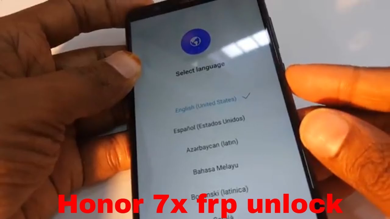 Frp unlock honor