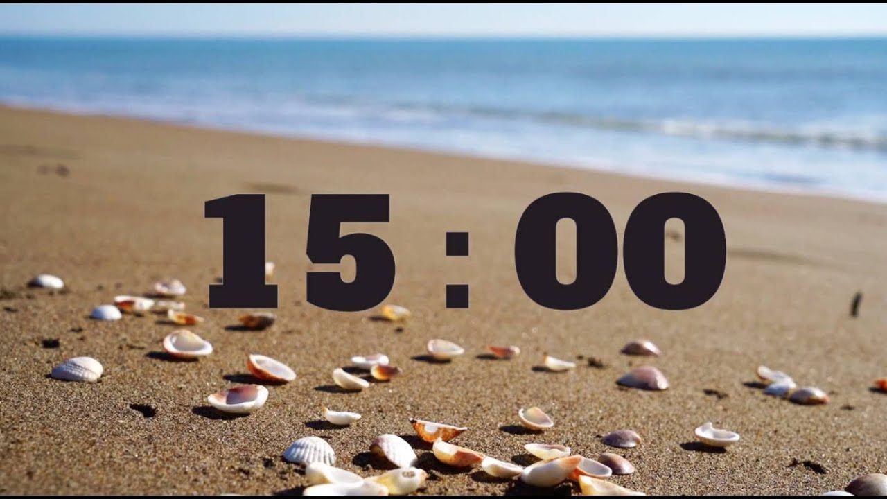 15 MINUTE TIMER with CHILL MUSIC: 15 Minute Timer for Chilling - YouTube