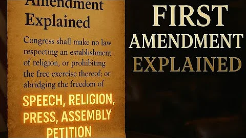 Episode 11: “The First Amendment Explained | Freedom of Speech, Religion & the Press”
