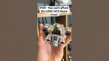 POV- You can’t afford the LEGO UCS Razor Crest 💀 #Shorts