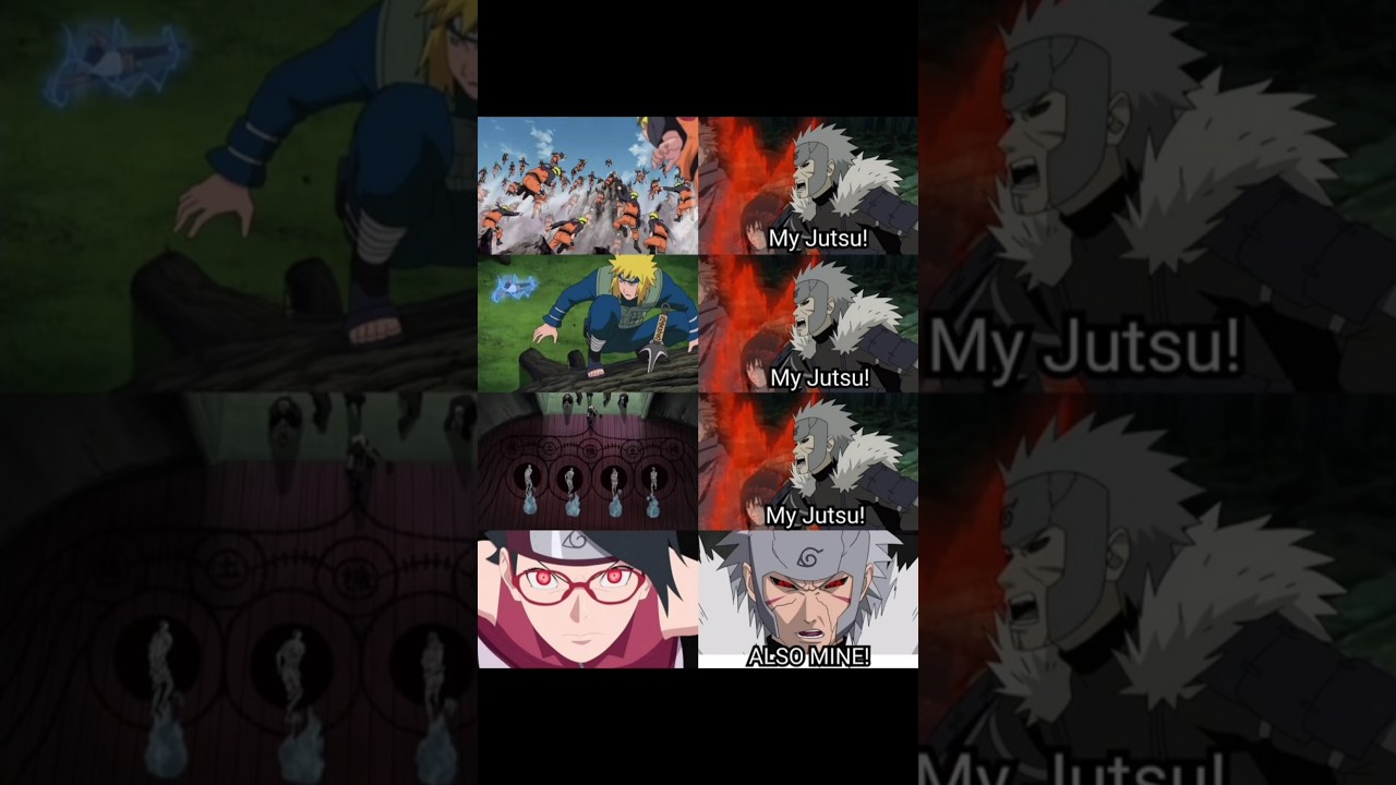 Everyone Copied Jutsu From Tobirama😂 #animeedit #naruto #animeshorts #yt #anime #shorts #tobirama