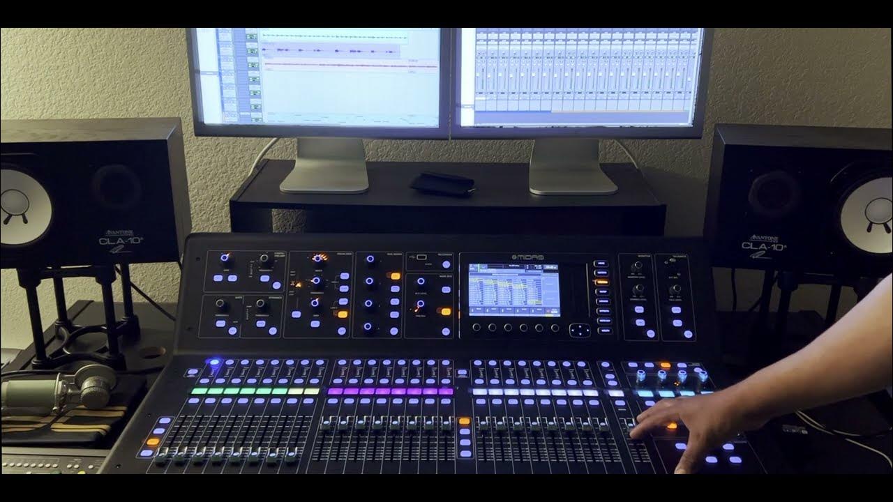 Midas M32 Como Regresar Audio De Tu DAW A Tu Mezcladora YouTube
