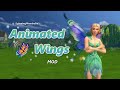 The sims 4 animated wings mod walkthrough