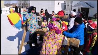 Завершение Масленицы - Прощёное Воскресенье