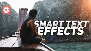 2 Smart Text Effects with Kinemaster ! 🔥👌