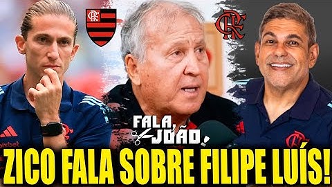 ZICO FALA SOBRE FILIPE LUÍS! CORTE FALA JOÃO!