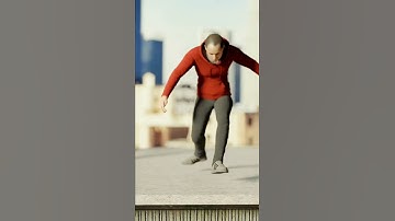 Superhero Landing #blender3d #blenderanimation