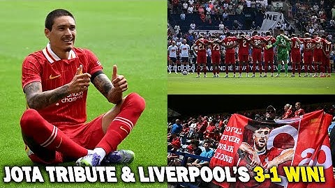 Liverpool Win Emotional Friendly vs Preston | Jota Tribute & Young Talents Shine | newsdrift