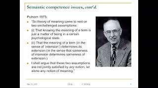 Lexical Semantics in Formal Semantics: History and Challenges [ FJelinekSeries #52 ]