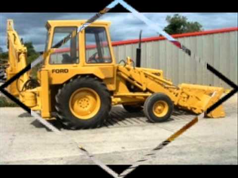 1985 Ford 555a backhoe #2