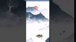 For动态水墨雾里山间 Animated