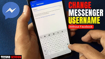 Change Username on Facebook Messenger