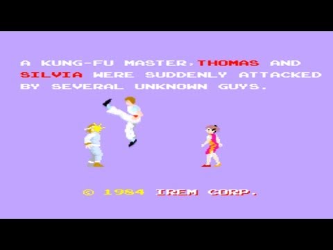 Kung-Fu Master Arcade Gameplay Playthrough