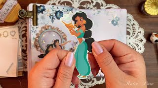 ASMR | Princess Jasmine ✨ | Relaxing Scrapbooking