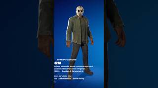 REVIEW JASON | Teste rápido de skin Fortnite. #halloween #fortnite #jason #jasonvoorhees #skins
