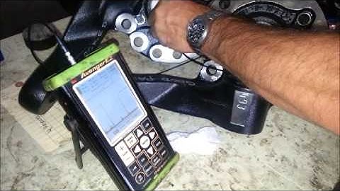 Ultrasonic testing at Bar Processing Corpoartion